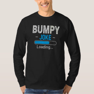 T-shirt Mens Bumpy Joke Chargement Fête des pères papa Hum
