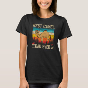 T-shirt Mens Camel Vintage Meilleur Camel Papa Jamais Père