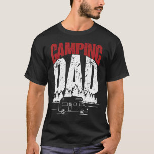 T-shirt Mens Camping Papa Camper Caravan Camping 2