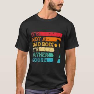 T-shirt Mens Ce n'est pas un papa Bod C'est un père Figure