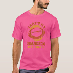 T-shirt Mens, c'est mon petit-fils, grand-père de football