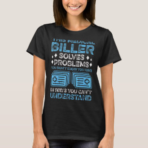 T-shirt Mens Cette Facteur Médicale Résout Les Problèmes Q