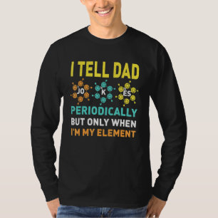 T-shirt Mens Chimie Chimiste Tee - shirts Vintages Je le d