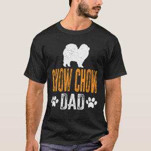 T-shirt Mens Chow Chow Papa Cadeau Chien Daddy Chow Chow P