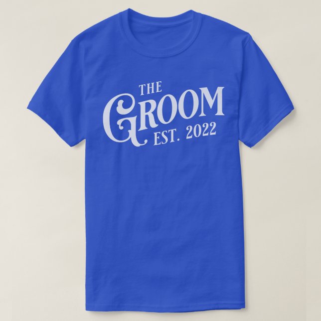 T-shirt Mens Classic Groom Est (Design devant)