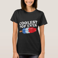 Mens Coolest Pop jamais Popsicle Funny Retro Bomb