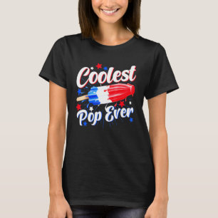 T-shirt Mens Coolest Pop jamais Popsicle Retro Bombe 4e De
