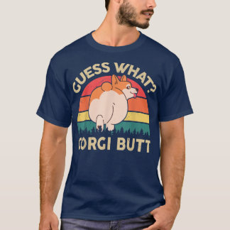 T-shirt Mens Corgi Devine Ce Corgi Butt Funny Corgi Papa G