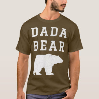 T-shirt Mens Dada Bear Shirt Light Vintage Distress Bear P
