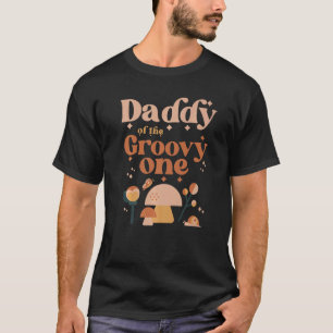 T-shirt Mens Daddy Of The Super One Boho 1st Birthday Hip