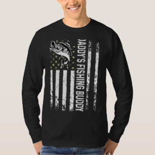 T-shirt Mens Daddy's Fishing Buddy Young Fisherman 1