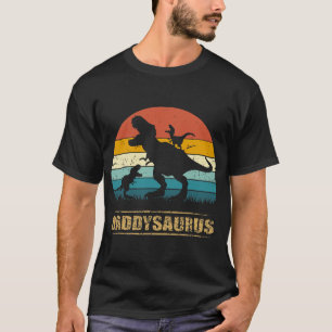 T-shirt Mens Daddysaurus T Rex Fête des pères Daddy Saur