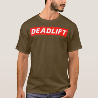 T-shirt Mens Deadlift Strongman Body Builder Gym Design