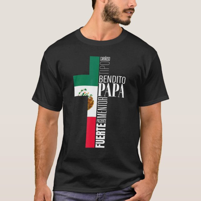 T-shirt Mens Dia Del Padre Regalos Cristianos Christian Da (Devant)
