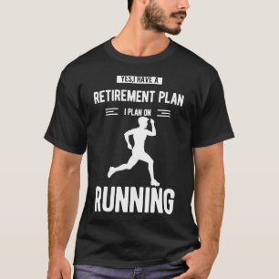 T-shirt Mens Drôle Chemise À Courir Pour Les Hommes Avec D