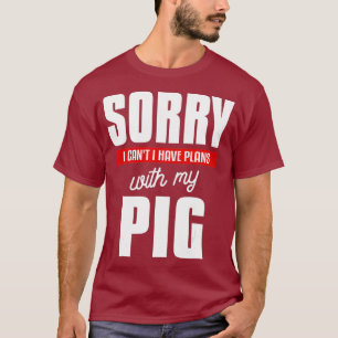 T-shirt Mens Drôle Élevage Élevage Cochon Citation Pour Un