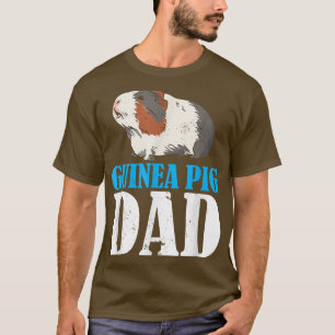T-shirt Mens Drôle Guinée Pig Lover Graphisme Pour Les Dad