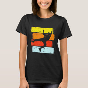T-shirt Mens Escalade Mountain Sport Climber Rock Climber