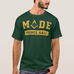 T-shirt Mens Fabriqué PHA Freemason Prince Hall Mason