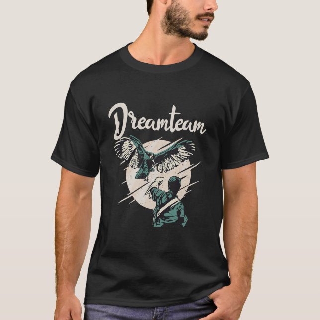 T-shirt Mens Falconry Falcon Funny Falconer Gift Picker (Devant)