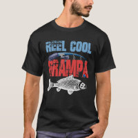 Mens Fête des pères Pêche bobine Cool Grampa Funny