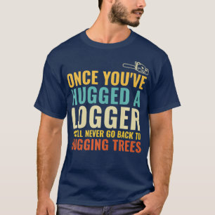 T-shirt Mens Foresterie forestière Logger Premium
