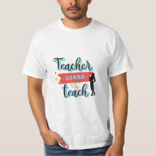 T-shirt mens fun enseignant aspiration spéciale chemise
