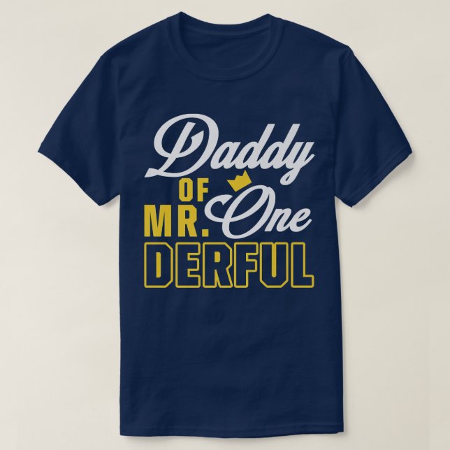 T-shirt Mens Fundy Papa Papa Papa Papa Père Popp (Design devant)