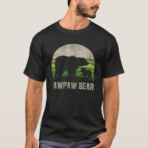 T-shirt Mens Funny Grandpa S From Grandkids, Pavpaw Bear C