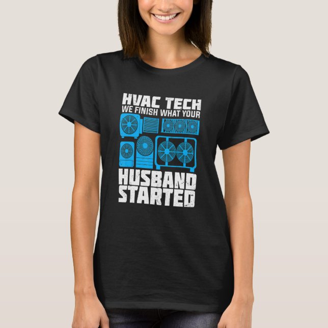 T-shirt Mens Funny HVAC Design for a HVAC Tech (Devant)