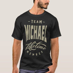 T-shirt Mens Funny Nom personnalisé Michael