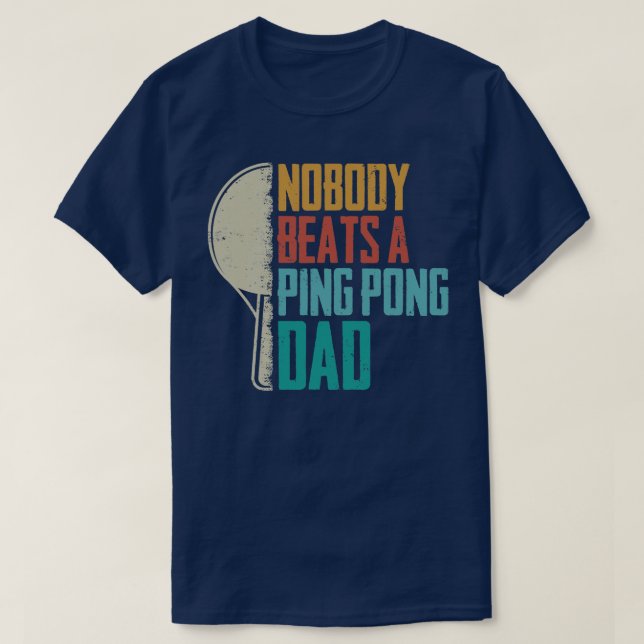 T-shirt Mens Funny Table Tennis Lover Graphisme pour les p (Design devant)