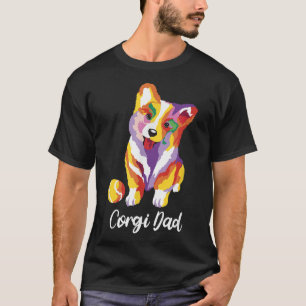 T-shirt Mens Funny Welsh Corgi Pembroke pour chien papa ma