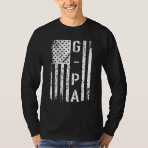T-shirt Mens G Pa US Vintage Drapeau Américain Papa Papa