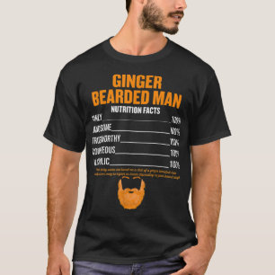 T-shirt Mens Ginger Porté homme nutricion faits rousse