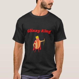 T-shirt Mens Glizzy King hot dog