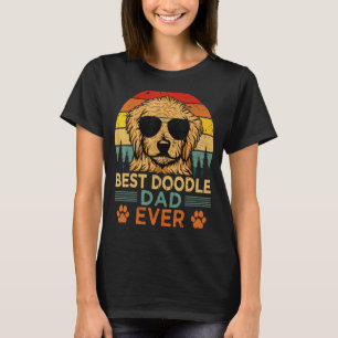 T-shirt Mens Goldendoodle Chien Vintage Meilleur Doodle Pa