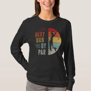 T-shirt Mens Golf Best Bob Par Par Par Grand-pa Golfer Pèr