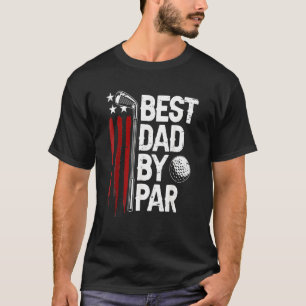 T-shirt Mens Golf Best Papa Par Par Par Daddy Golfer Ameri