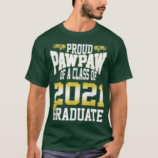 T-shirt Mens Graduation Class Family Proud Pawpaw Of A