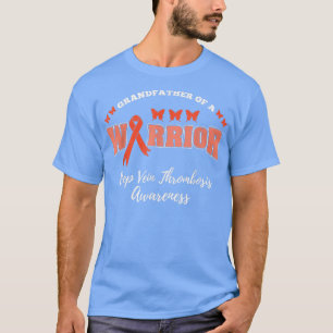 T-shirt Mens Grand-Père D'Un Guerrier DVT Sensibilisation