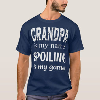 T-shirt Mens Grand-Père Est Mon Nom Spoiling Est Mon Grand