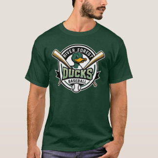 T-shirt Mens Green Duck 