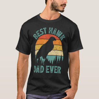 T-shirt Mens Hawk Vintage Best Hawk Papa Jamais Fête des p