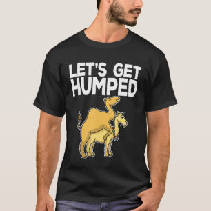 T-shirt Mens Hump Day Camel Office Mème Mercredi Blague