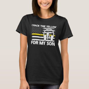 T-shirt Mens I Back Yellow For My Son Dispatch Ope