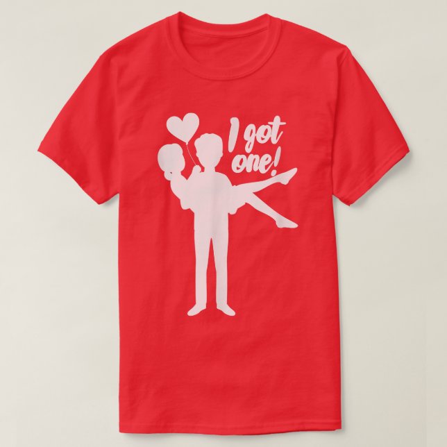 T-shirt Mens I Got One Groom Bride Wedding Bachelor Party  (Design devant)