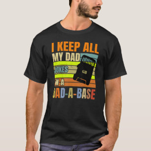 T-shirt Mens Je Garde Tous Mon Père Plaisanter Dans Un Pap