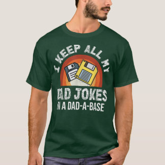 T-shirt Mens Je Garde Tout Mon Père Plaisanter Dans Une Vi