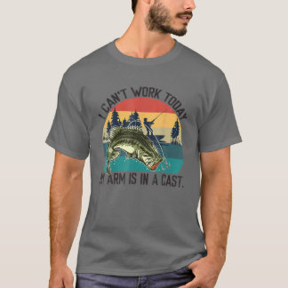 T-shirt Mens Je ne peux pas travailler aujourd'hui, mon br